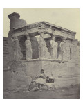 Erechthéion, les caryatides Giclee Print by James Robertson