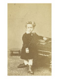 Edouard Eiffel enfant, debout en pied Giclee-trykk av Michel Berthaud Edouard Eiffel enfant, debout en pied Giclee-trykk av Michel Berthaud
