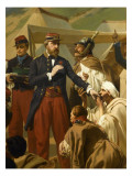 Episode de la bataille d'Inkermann pendant la guerre de Crimée en 1854 Giclee Print by Jules Alfred Vincent Rigo