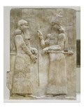 Plaque de revêtement du palais de Sargon Reproduction procédé giclée