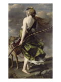 Diane chasseresse Giclée-tryk af Orazio Gentileschi