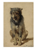 Chien Giclee-trykk av Rosa Bonheur