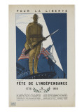 Pour la liberté, fête de l'indépendance Lámina giclée Pour la liberté, fête de l'indépendance Lámina giclée