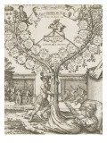 Family Tree of Henry Iii and Henry Iv, from St. Louis Giclee Print Family Tree of Henry Iii and Henry Iv, from St. Louis Giclee Print