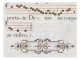 Graduale romanum, exécuté par P. Louis Blouin: Lámina giclée por J.B. de Bray