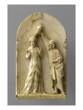 Fragment of a Sheet of Diptych: the Baptism of Christ Giclee Print