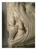 Fragment du jubé : Leviathan Reproduction procédé giclée