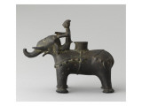 Foot Censers Ornithomorphe: Elephant and His Mahout Giclee Print