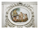 Salon des jeux de la reine Marie-Antoinette : l'Eau Reproduction procédé giclée par Piat Joseph Sauvage