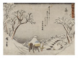 Fujikawa Reproduction procédé giclée par Ando Hiroshige