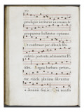 Graduale romanum, exécuté par P. Louis Blouin Lámina giclée por J.B. de Bray
