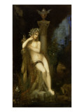 Fée aux griffons Giclee Print by Gustave Moreau