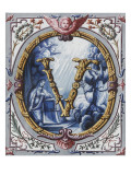 Graduale romanum, exécuté par P. Louis Blouin Lámina giclée por J.B. de Bray