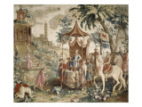 Tenture du prince chinois : "le voyage de l'Empereur" Giclée-Druck von Guy-Louis Vernansal