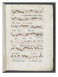 Graduale romanum, exécuté par P. Louis Blouin Lámina giclée por J.B. de Bray