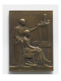Amis des Arts de Pau - Femme dessinant Giclée-Druck von Frédéric de Vernon