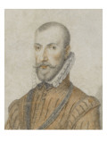 François de Coligny, seigneur d'Andelot (1521-1569) Giclee-trykk av Thierry Bellange