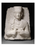 Funerary Bust of a Priest Wearing the Tiara Zabdilah Giclee Print