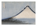 Le Fuji bleu Giclée-tryk af Katsushika Hokusai