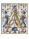 Graduale romanum, exécuté par P. Louis Blouin: Lámina giclée por J.B. de Bray