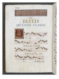 Graduale romanum, exécuté par P. Louis Blouin: Lámina giclée por J.B. de Bray