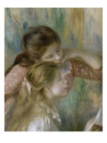 Au piano Reproduction procédé giclée par Pierre-Auguste Renoir