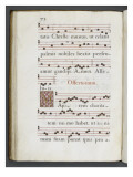 Graduale romanum, exécuté par P. Louis Blouin Lámina giclée por J.B. de Bray
