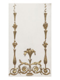 Grand Cabinet intérieur de la Reine : cabinet doré Giclee Print by Jean-Hugues Rousseau