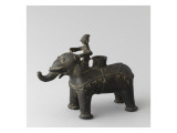 Foot Censers Ornithomorphe: Elephant and His Mahout Giclee Print
