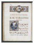 Graduale romanum, exécuté par P. Louis Blouin Lámina giclée por J.B. de Bray