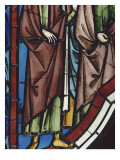 Four People, Stained Glass from the Sainte-Chapelle. Giclee Print