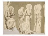 Friesland for the Decoration of the Pantheon Saints Giclee Print by Pierre Puvis de Chavannes