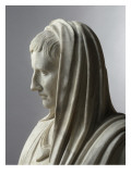 Fragment d'une statue: portrait d'Auguste en pontife Lámina giclée Fragment d'une statue: portrait d'Auguste en pontife Lámina giclée
