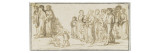 Groupe d'hommes de femmes et d'enfants Giclee Print by Adam Elsheimer