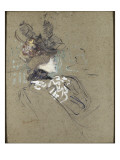 Femme de profil (madame Lucy) Lámina giclée por Henri de Toulouse-Lautrec