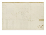 Fragment du plan octogonal de la chapelle, au recto Giclee Print by Herman Vischer