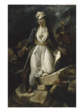 La Grèce sur les ruines de Missolonghi Reproduction procédé giclée par Eugene Delacroix