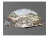 Eventail (verso) Reproduction procédé giclée