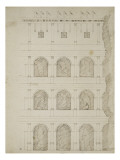 Fragment de Colisée à Rome Giclée-Druck von Hermann Vischer