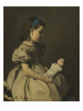Fillette à la poupée Giclee Print by Ferdinand Roybet