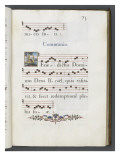 Graduale romanum, exécuté par P. Louis Blouin Lámina giclée por J.B. de Bray