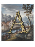 Graduale romanum, exécuté par P. Louis Blouin: Lámina giclée por J.B. de Bray