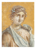 Fragment of Wall Painting: Melpomene, Muse of Tragedy Giclee Print