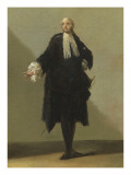 Gentilhomme en costume de cour Giclee-trykk av Jean Barbault Gentilhomme en costume de cour Giclee-trykk av Jean Barbault