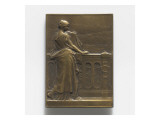 Amis des Arts de Pau - Femme dessinant Giclée-Druck von Frédéric de Vernon