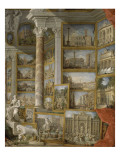 Galerie de vues de la Rome Moderne Lámina giclée por Giovanni Paolo Pannini Galerie de vues de la Rome Moderne Lámina giclée por Giovanni Paolo Pannini