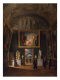 Galerie du musée du Luxembourg au palais du Luxembourg (actuelle bibliothèque) Giclee Print