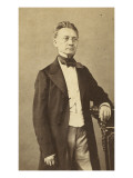 François Alexandre Eiffel de haut coupé à mi-corps Giclee Print by Alexandre Ken