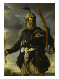 Figure de guerrier oriental tenant un arc Lámina giclée por Pier Francesco Mola Figure de guerrier oriental tenant un arc Lámina giclée por Pier Francesco Mola