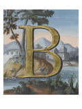 Graduale romanum, exécuté par P. Louis Blouin Lámina giclée por J.B. de Bray